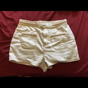 BDG Urban Oufitters Off-White Shorts